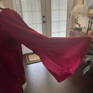 Women’s ILY silk off the shoulder top